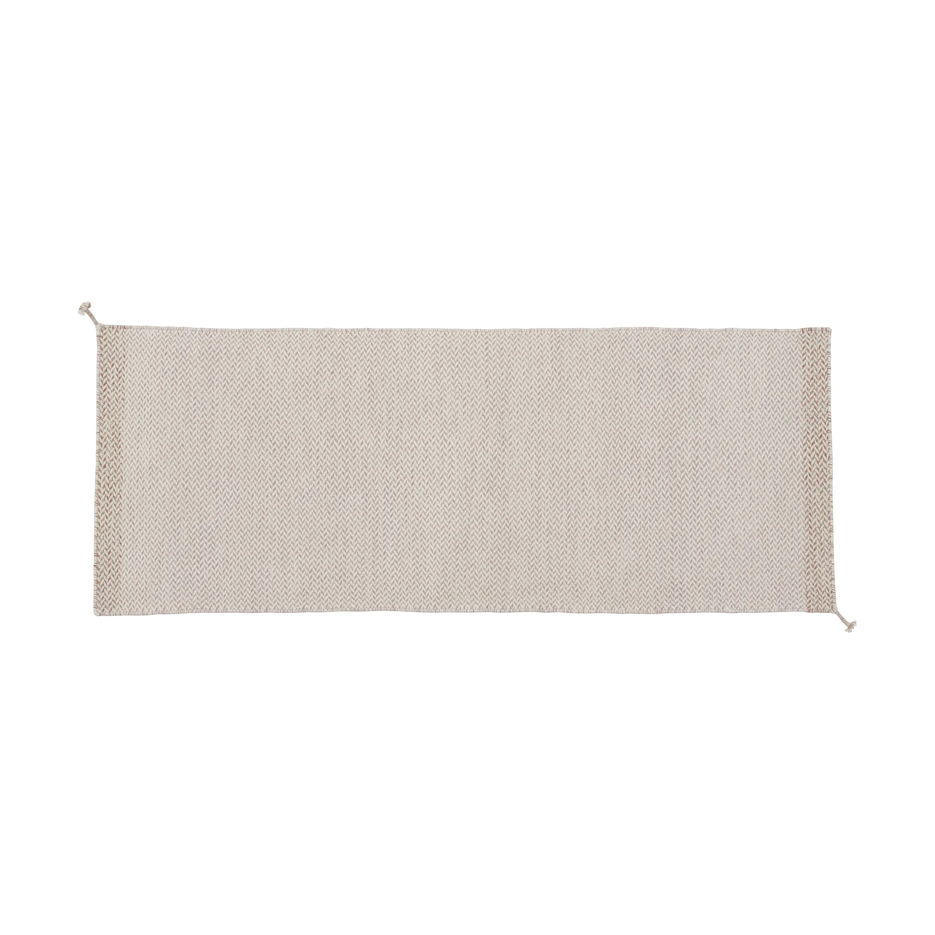 Ply dywan wełniany 80x200 cm, Light Rose Muuto