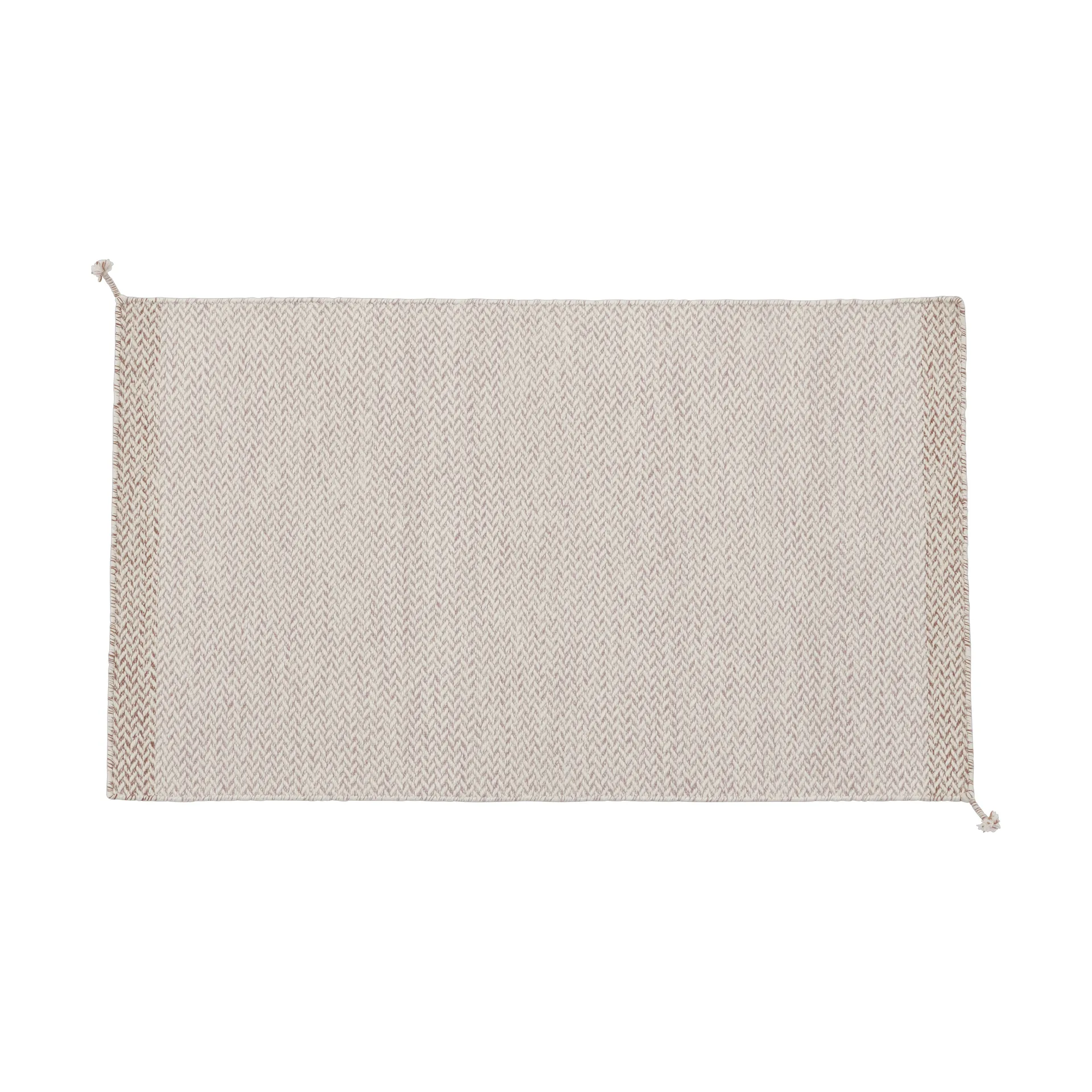 Ply dywan wełniany 85x140 cm, Light Rose Muuto
