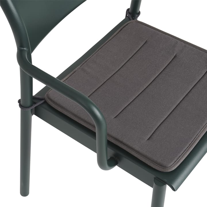 Poduszka do siedzenia Linear Steel Armchair, Twitell dark grey Muuto