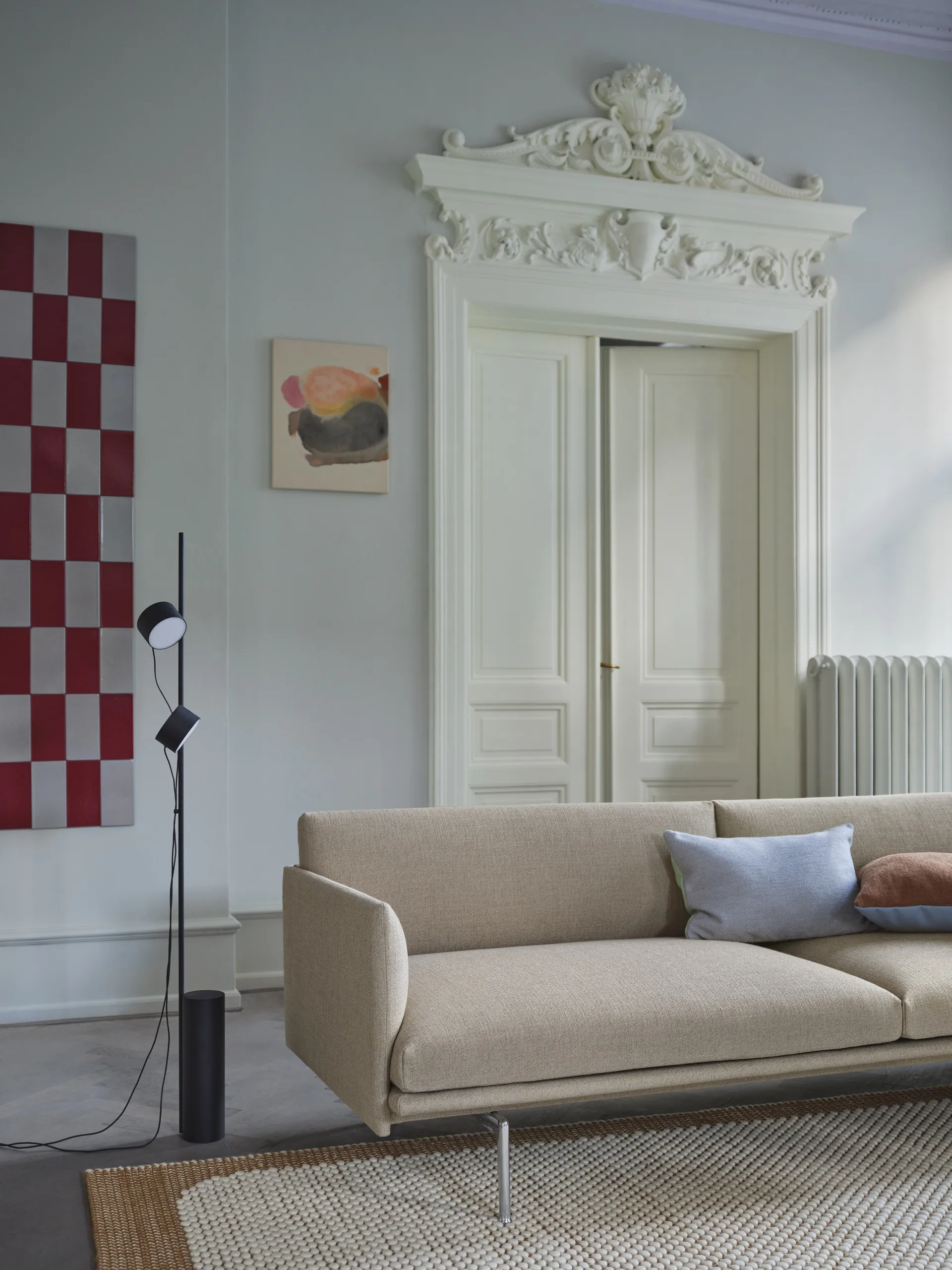 Poduszka Mingle 35x55 cm, Light Blue-Mint Muuto