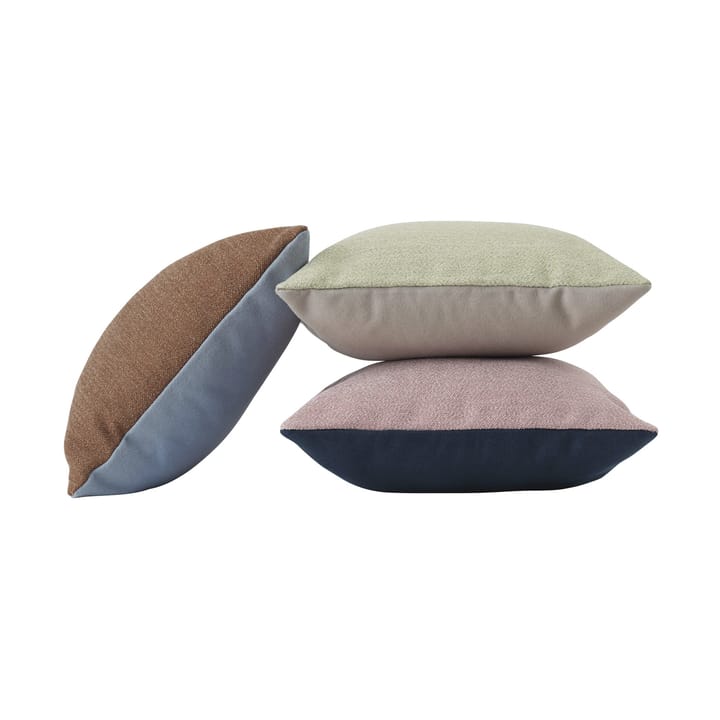 Poduszka Mingle 45x45 cm, Copper Brown-Light Blue Muuto