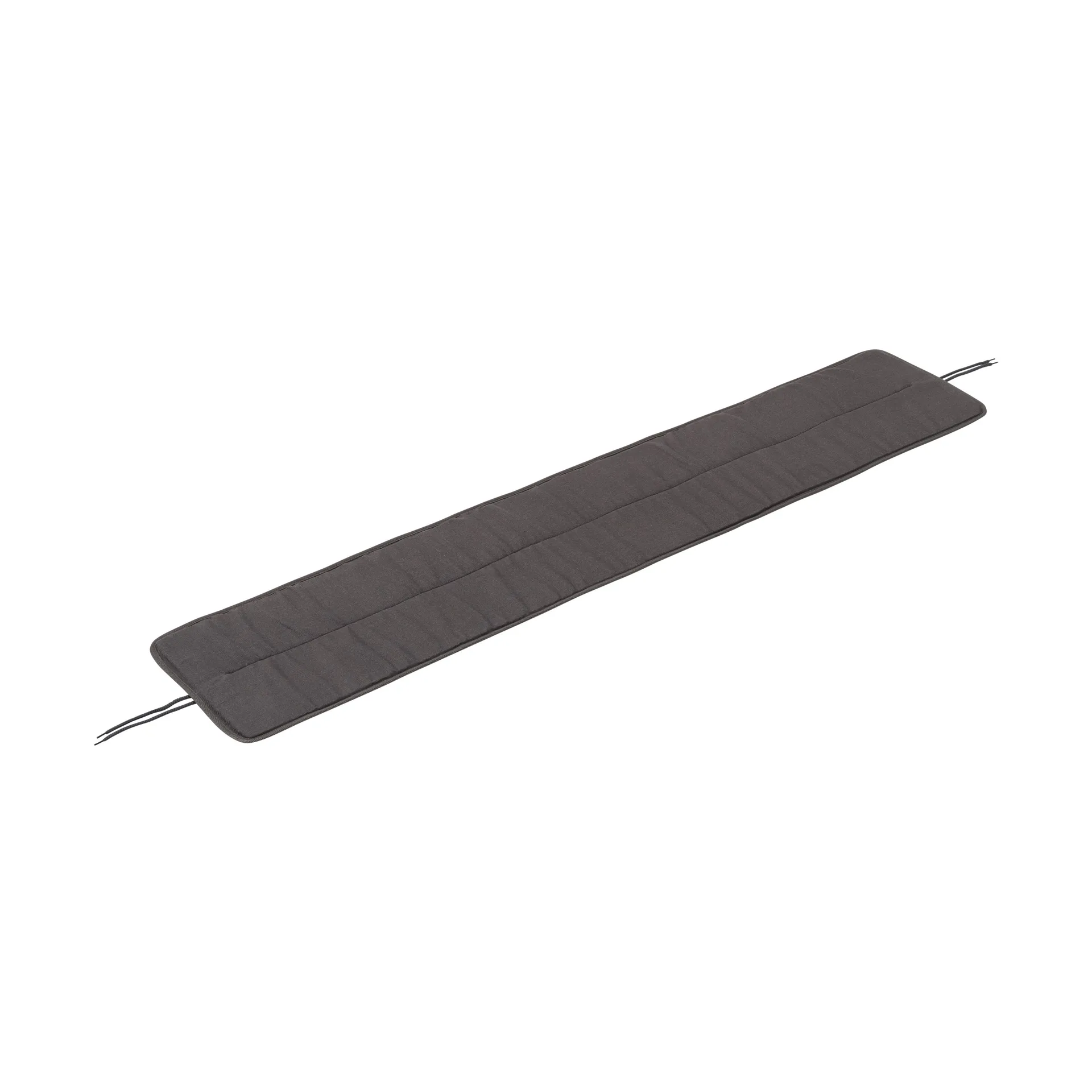 Poduszka na ławkę Linear Steel Bench 170x32,5 cm, Dark grey Muuto