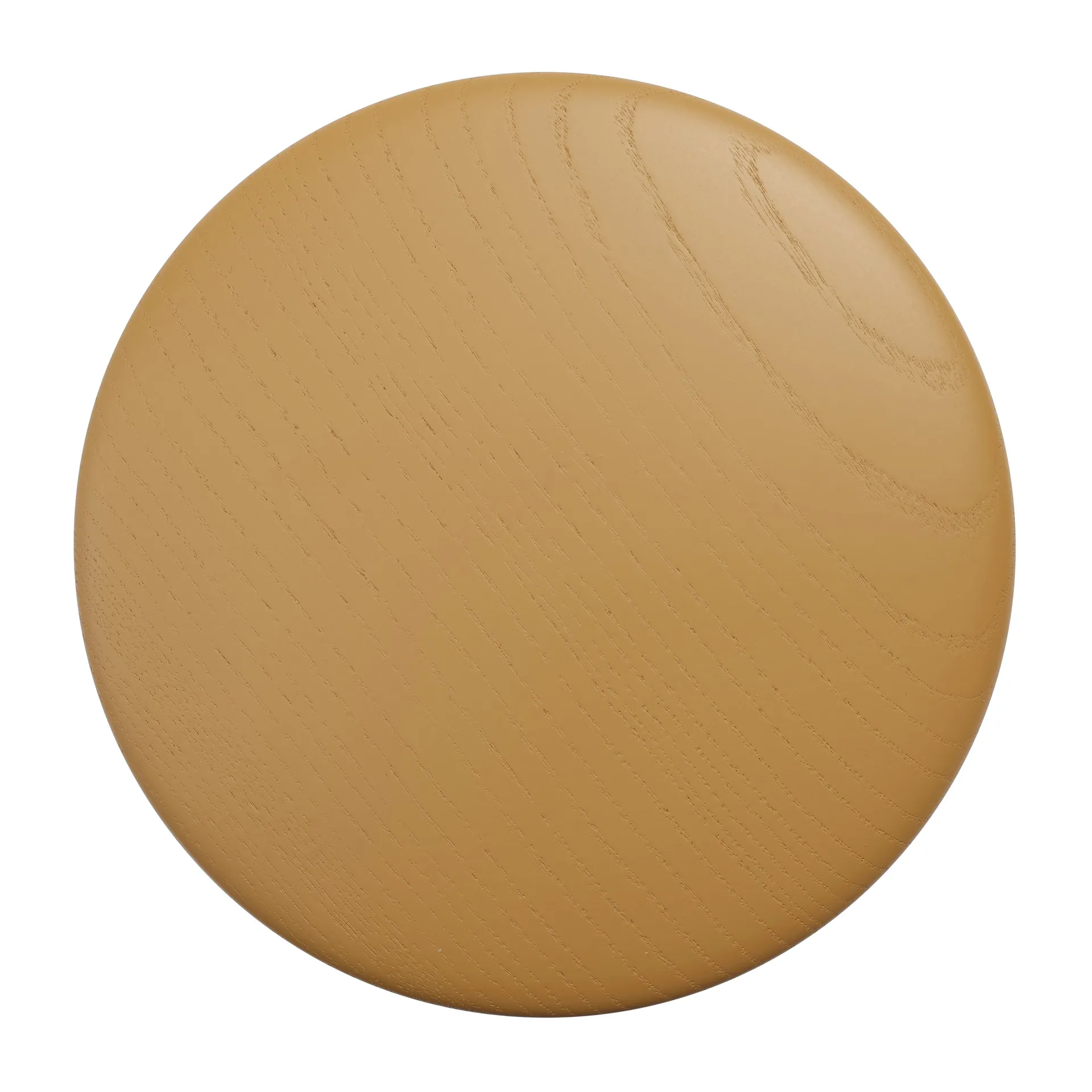 Pomarańczowy drewniany wieszak na ubrania Dots (wykończenie burnt orange), Ø17 cm Muuto