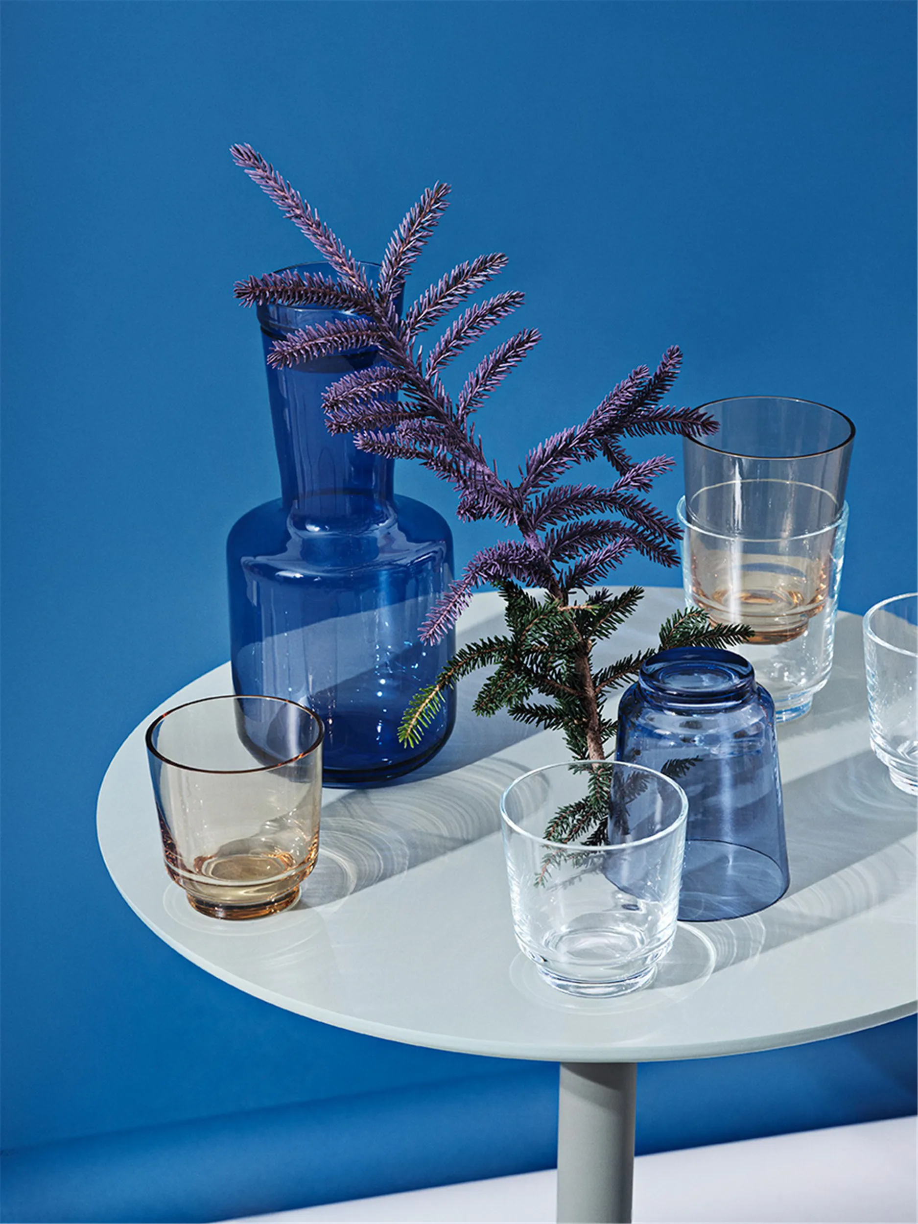 Raise kieliszki 200 ml, 2‑pak, Clear Muuto