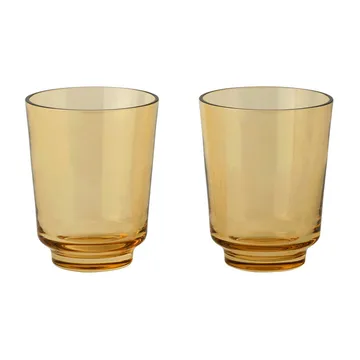Raise szklanka 300 ml, 2‑pak - Burnt orange - Muuto