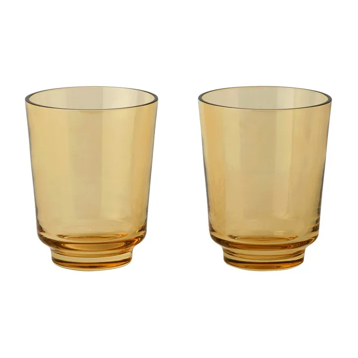 Raise szklanka 300 ml, 2‑pak - Burnt orange - Muuto