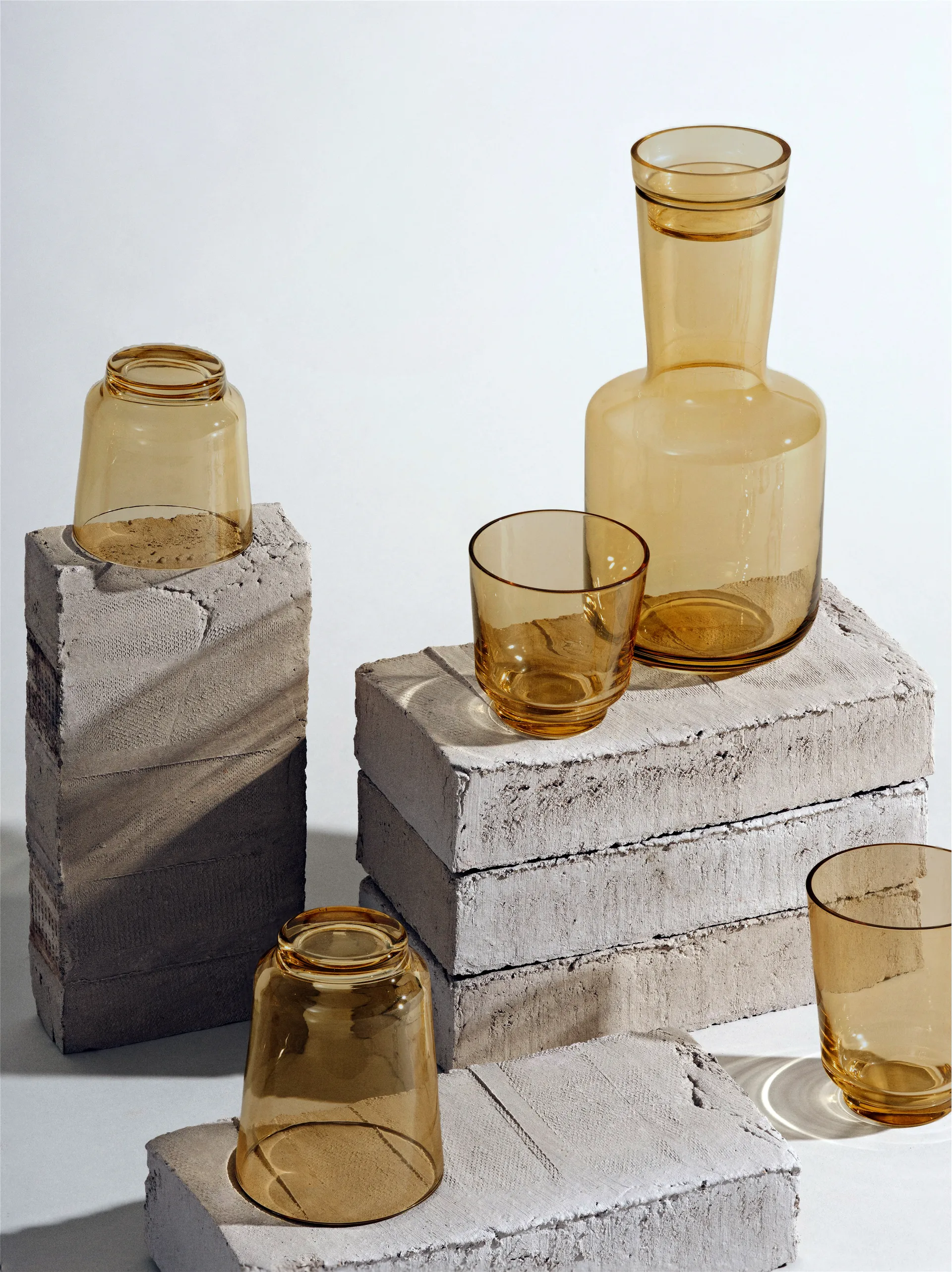 Raise szklanka 300 ml, 2‑pak, Burnt orange Muuto