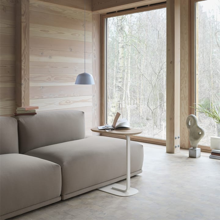 Relate stolik boczny H: 73,5 cm, Off white Muuto