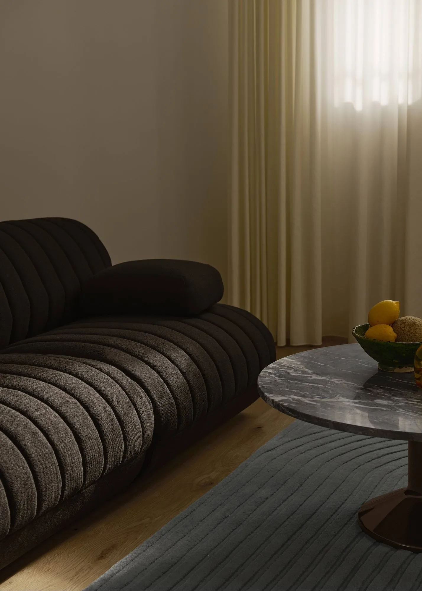 Relevo Rug Quattro dywan wełniany, Light rose, 200x300 cm Muuto