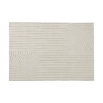 Relevo Rug Quattro dywan wełniany - Off white, 170x240 cm - Muuto