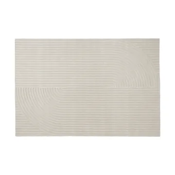 Relevo Rug Quattro dywan wełniany - Off white, 200x300 cm - Muuto