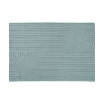 Relevo Rug Quattro dywan wełniany - Sage green, 170x240 cm - Muuto