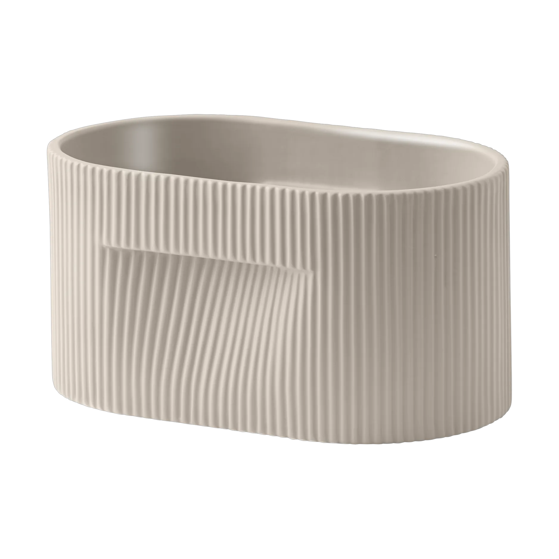 Ridge doniczka 13 cm, Beige Muuto
