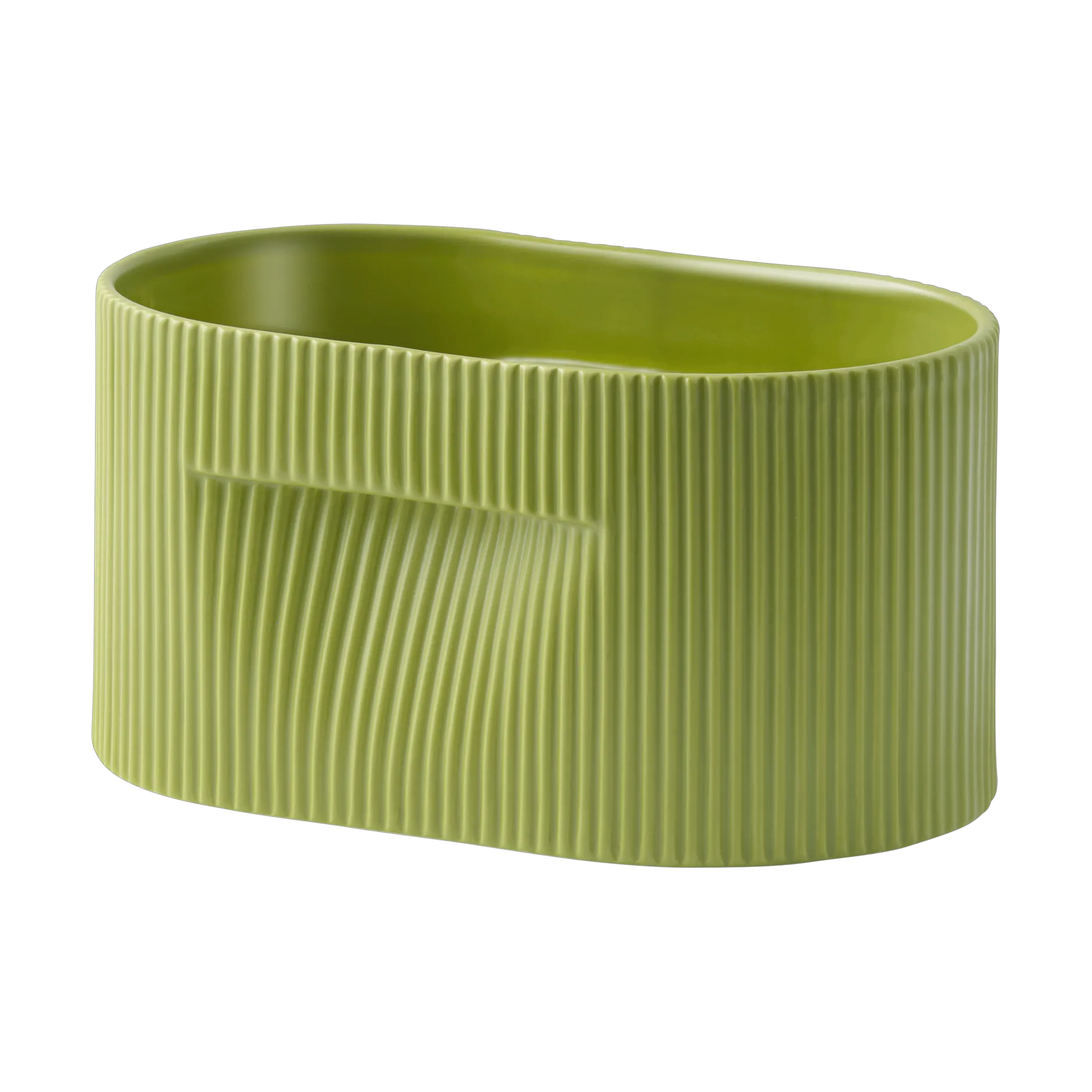 Ridge doniczka 13 cm, Moss green Muuto