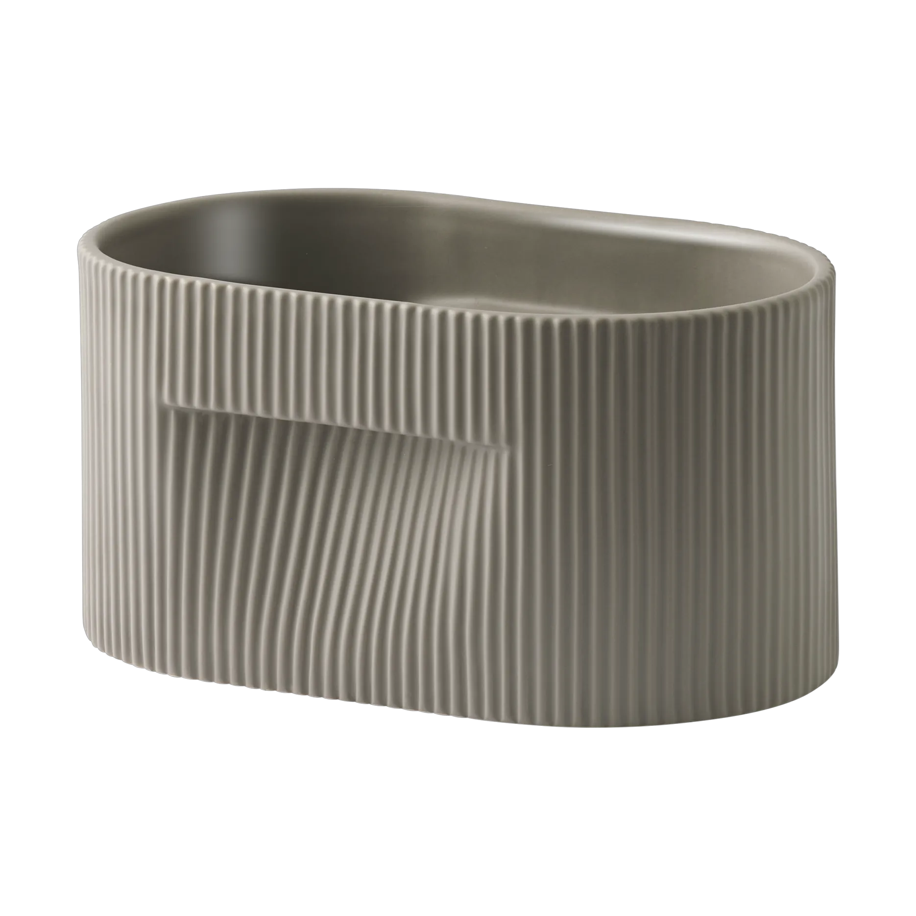 Ridge doniczka 13 cm, Taupe Muuto