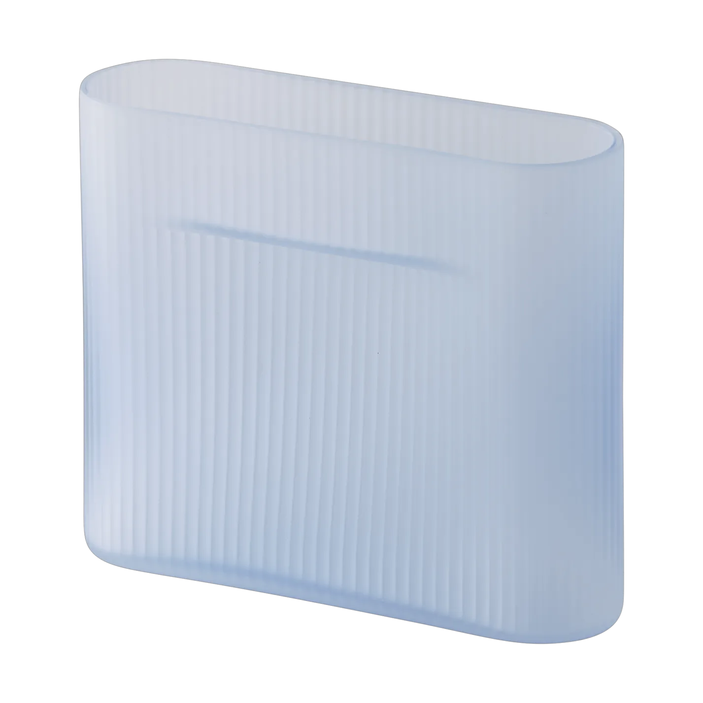 Ridge wazon matowe szkło 16,5 cm, Light blue Muuto
