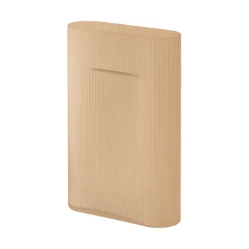Ridge wazon matowe szkło 35 cm - Jasnopomarańczowy - Muuto