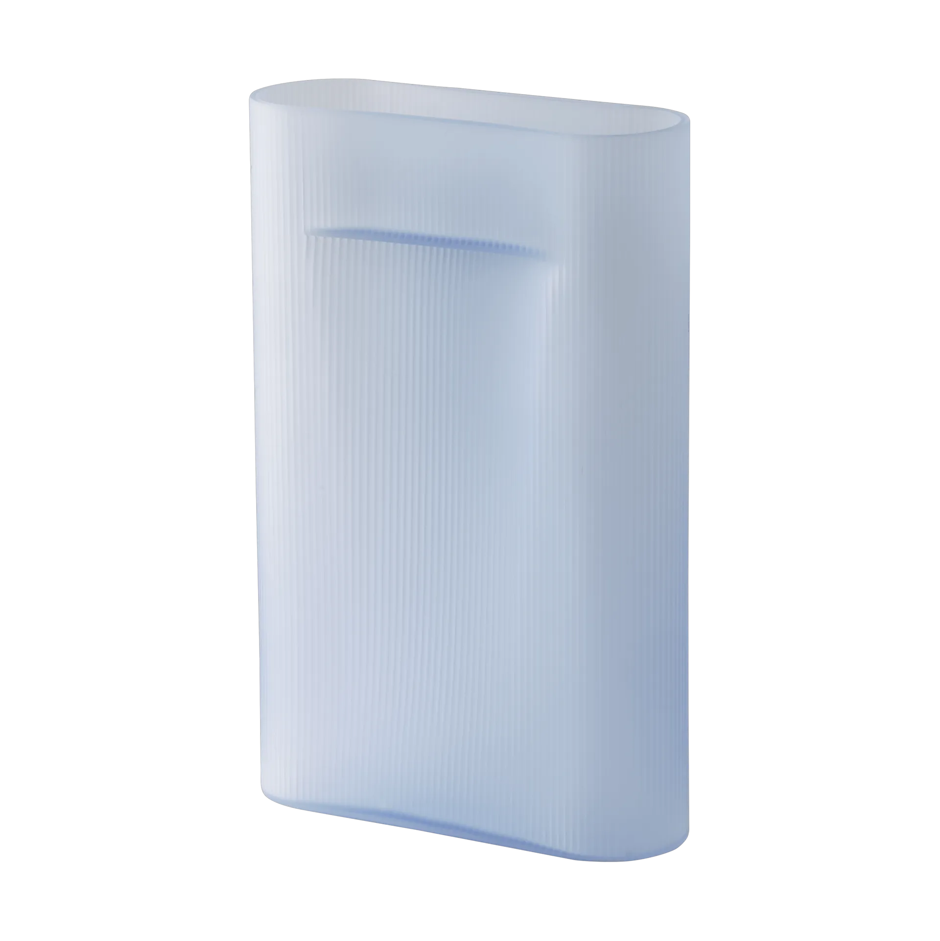 Ridge wazon matowe szkło 48,5 cm, Light blue Muuto