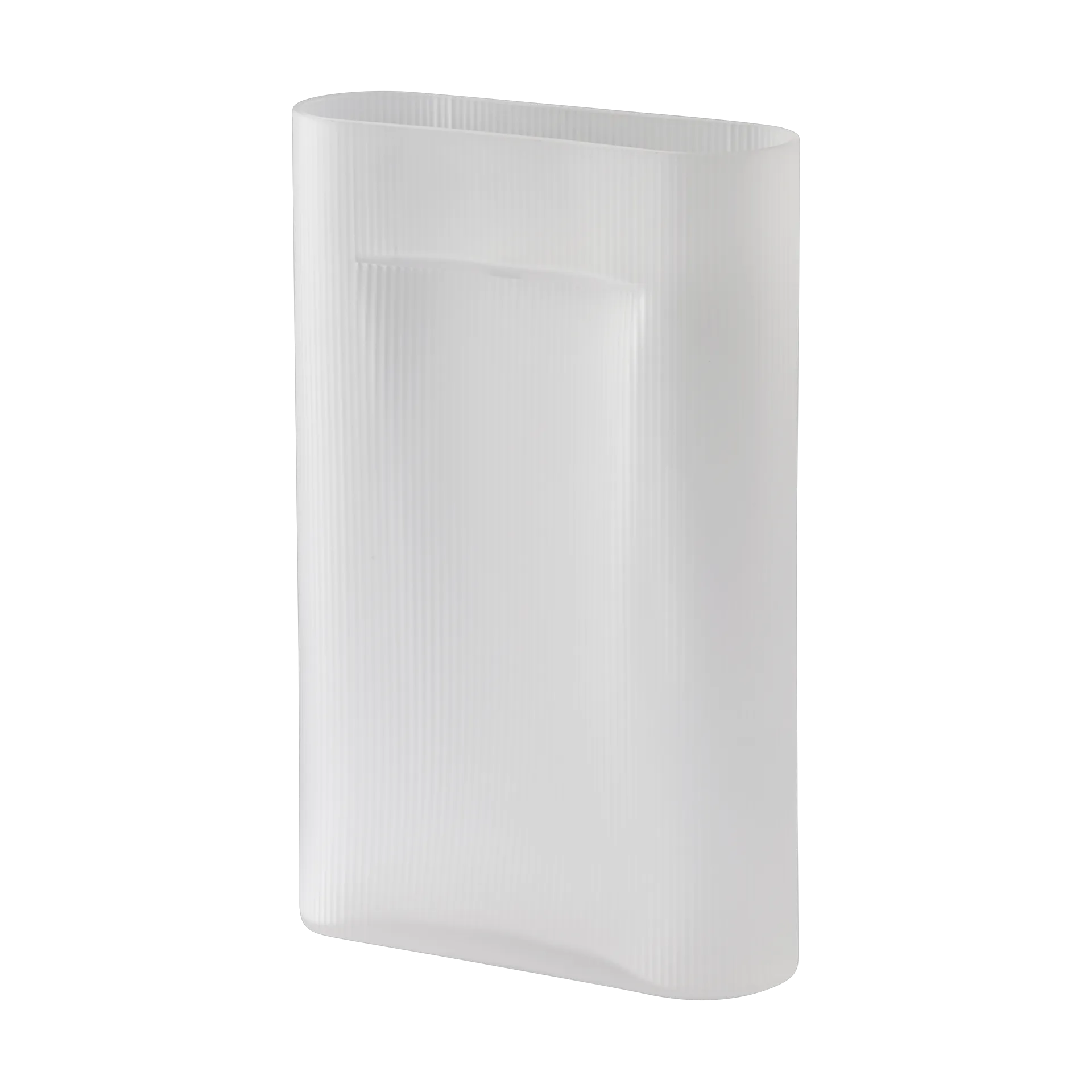 Ridge wazon matowe szkło 48,5 cm, White Muuto