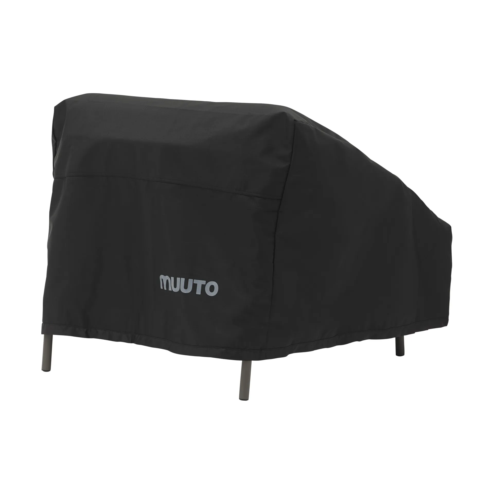 Settle Outdoor pokrowiec ochronny na loungefotel, Black Muuto