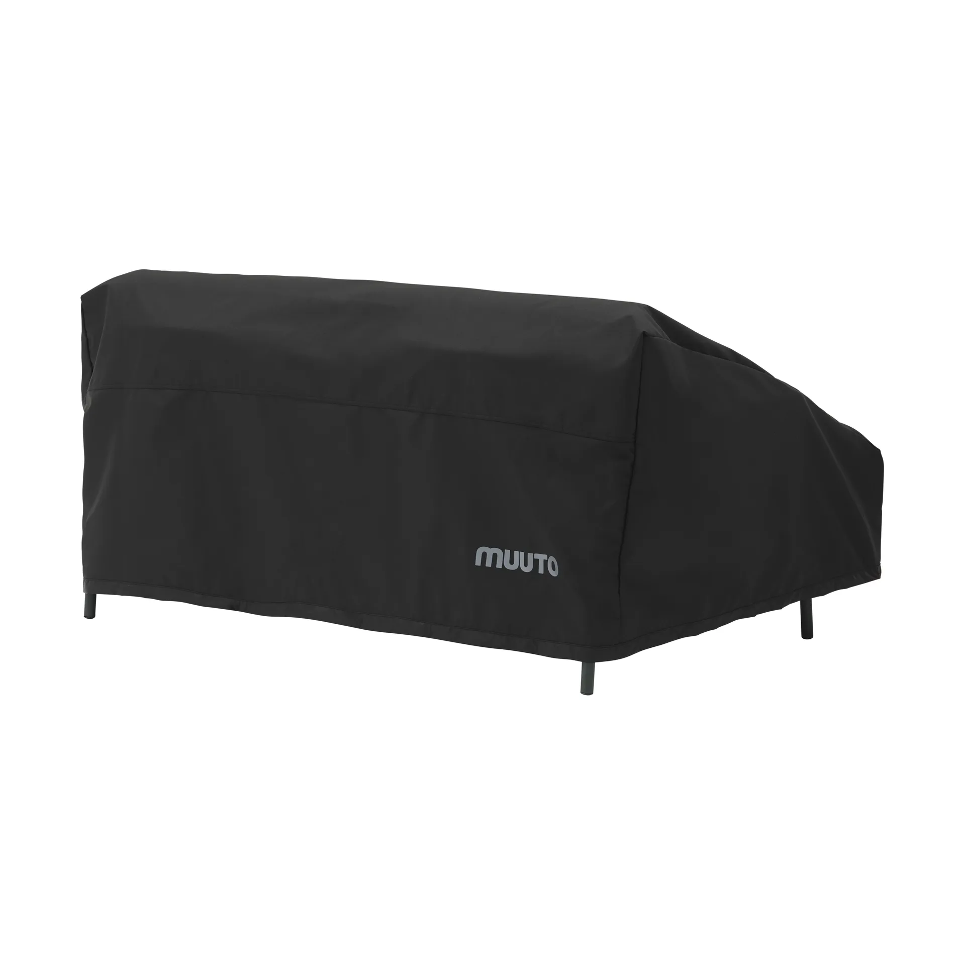 Settle Outdoor pokrowiec ochronny na sofa 2-osobowa, Black Muuto