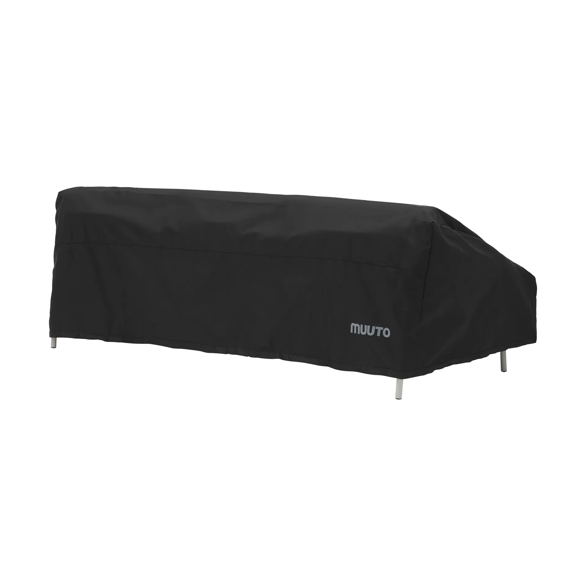 Settle Outdoor pokrowiec ochronny na sofa 3-osobowa, Black Muuto