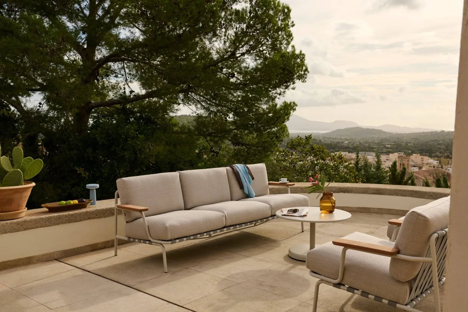 Settle sofa 3-osobowa, Laze 1 Grey Muuto
