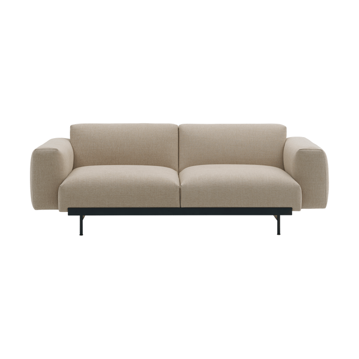 Sofa modułowa 2-osobowa In Situ configuration 1 - Ecriture 240-Black - Muuto