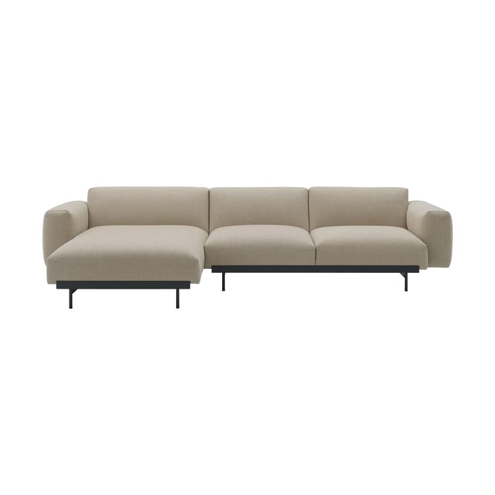 Sofa modułowa 3-osobowa In Situ configuration 7 - Ecriture 240-Black - Muuto