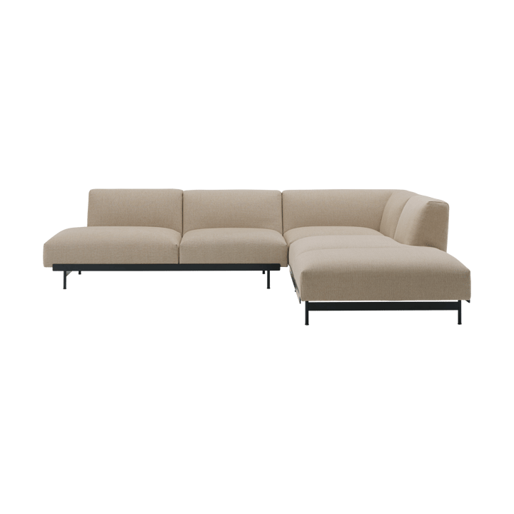 Sofa narożna In Situ configuration 4 - Ecriture 240-Black - Muuto