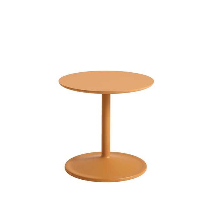 Soft stolik boczny Ø41cm - Orange laminate H: 40 cm - Muuto