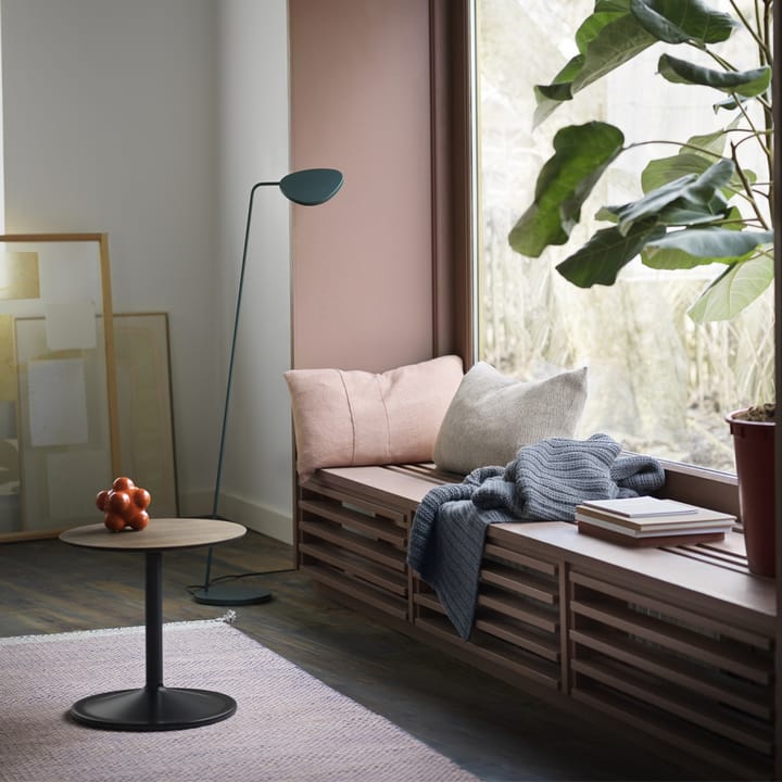 Soft stolik boczny Ø41cm, Orange laminate H: 40 cm Muuto