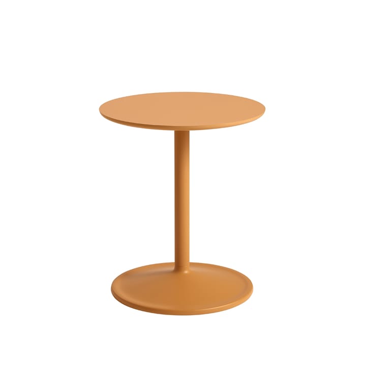 Soft stolik boczny Ø41cm - Orange laminate H: 48 cm - Muuto