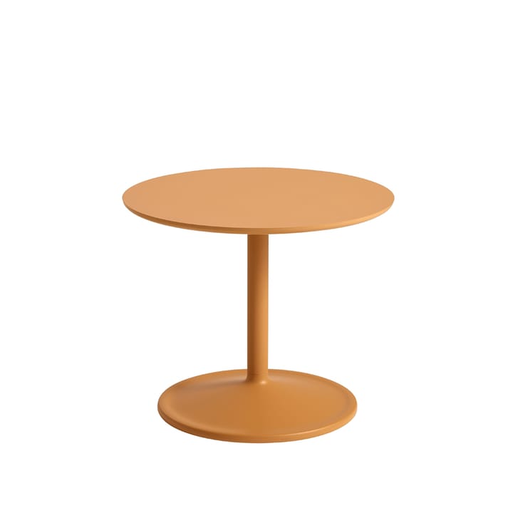 Soft stolik boczny Ø48cm - Orange laminate H: 40 cm - Muuto