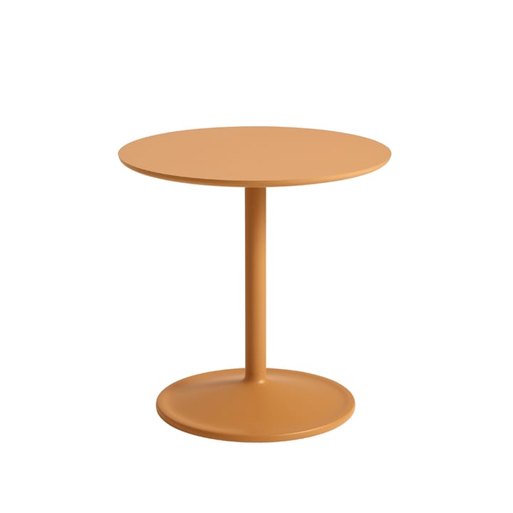 Soft stolik boczny Ø48cm - Orange laminate H: 48 cm - Muuto