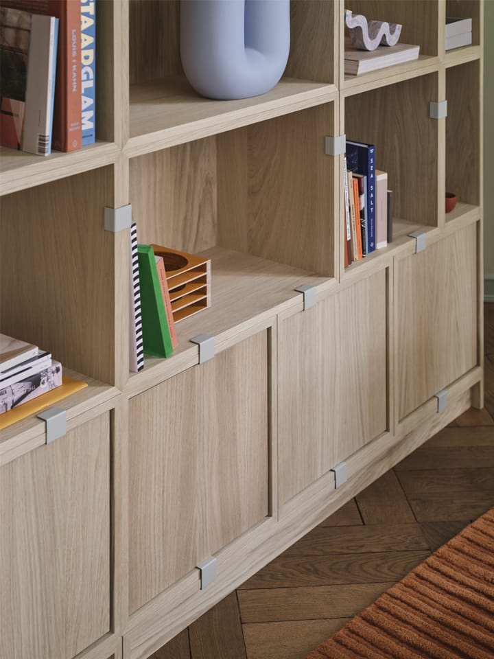 Stacked system do przechowywania Bookcase Configuration 1, Oak Muuto