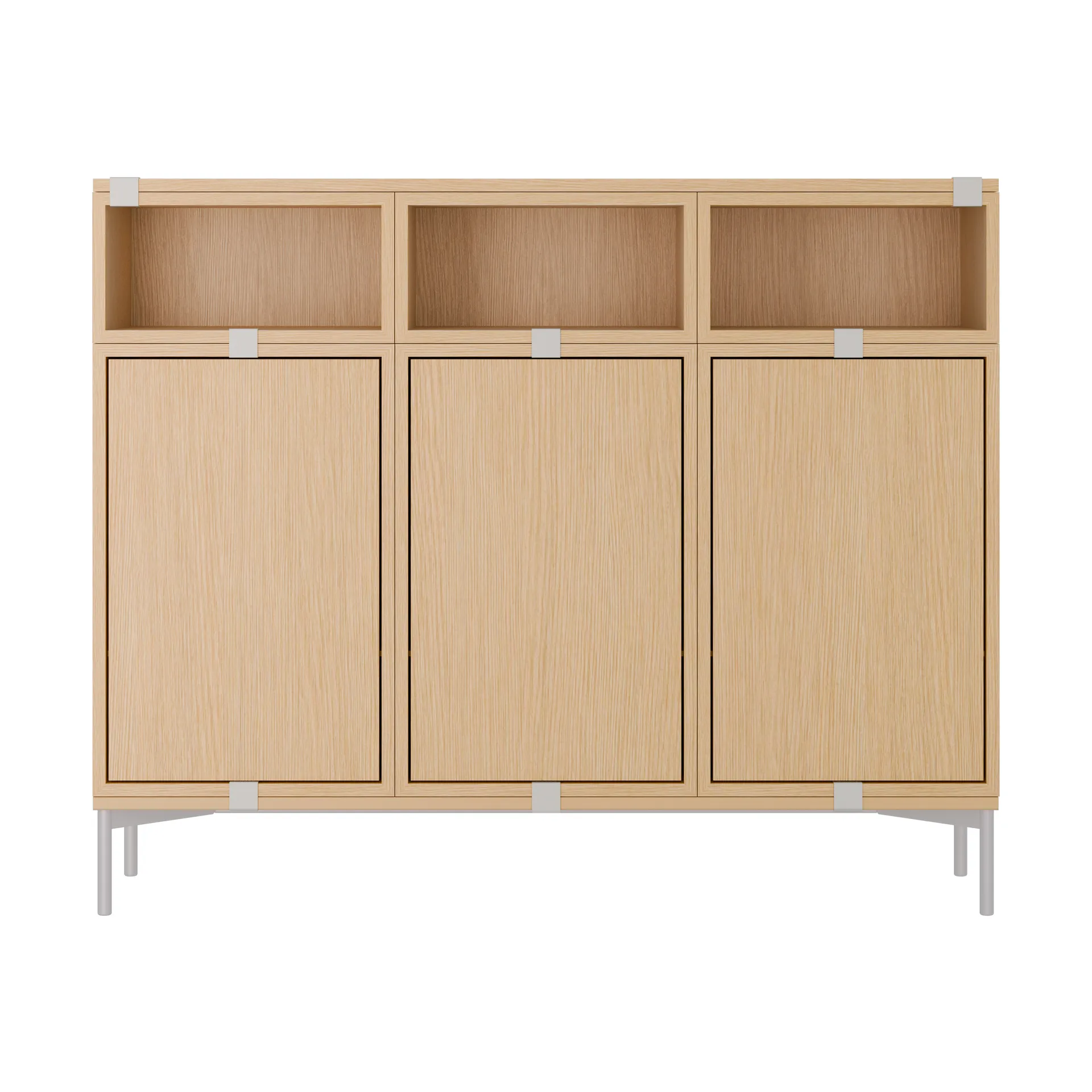 Stacked system do przechowywania Sideboard Configuration 3, Oak Muuto
