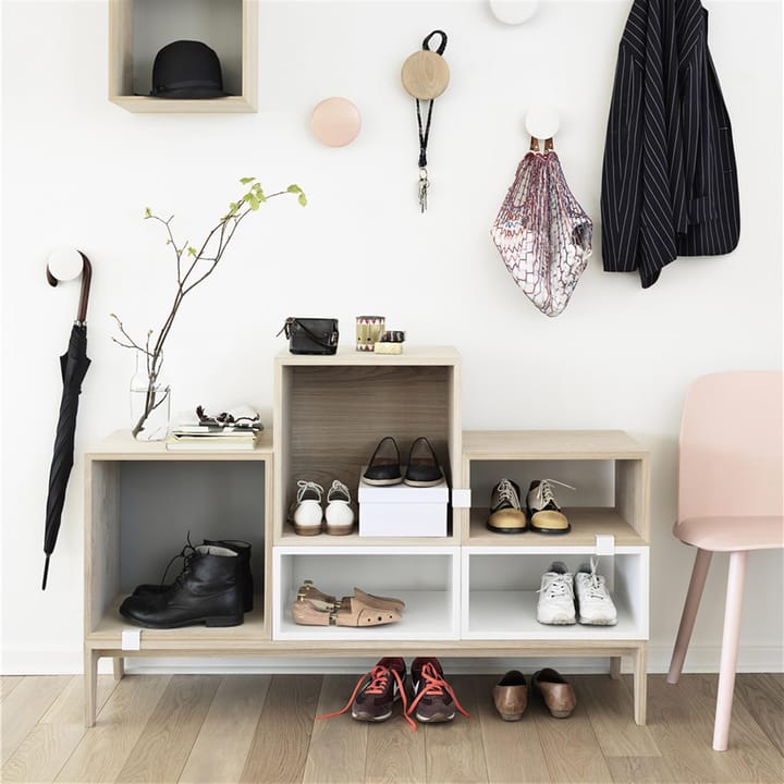 Stacked system regałów podium - Oak - Muuto