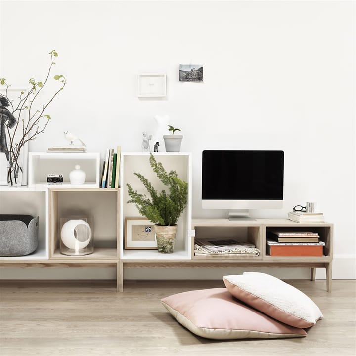 Stacked system regałów podium - Oak - Muuto