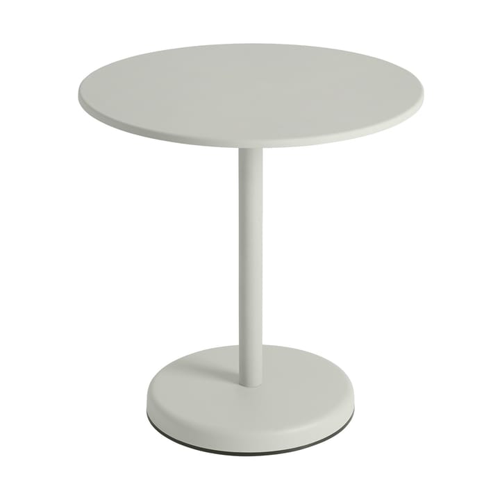 Stół Linear Steel Café Table V2 Ø70 cm, Grey - undefined - Muuto