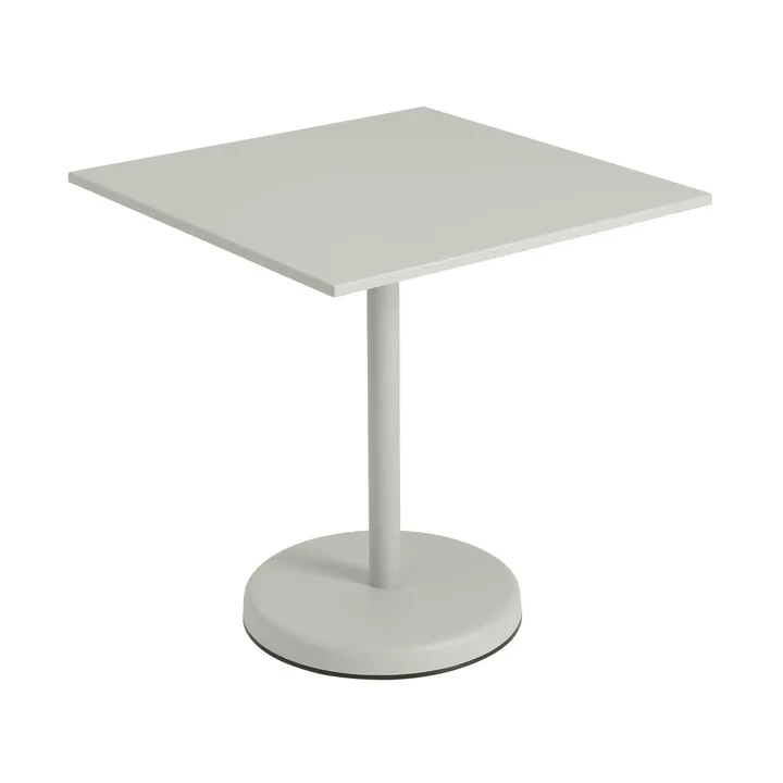 Stół Linear Steel Café Table V2 70x70 cm, Grey - Muuto