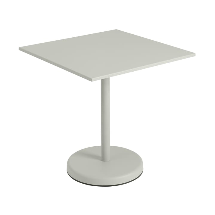 Stół Linear Steel Café Table V2 70x70 cm, Grey - undefined - Muuto