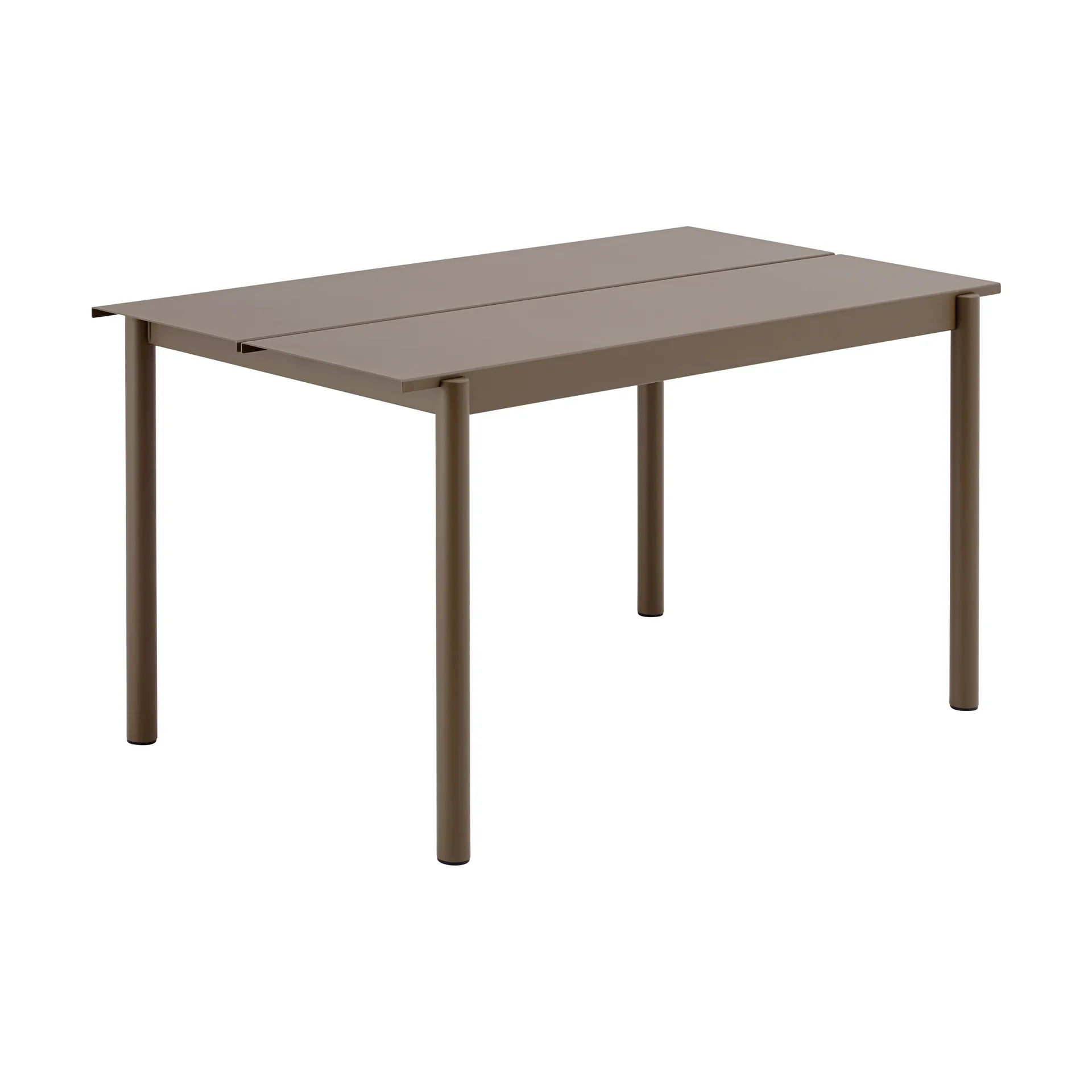 Stół Linear Steel Table 140x75 cm, Taupe Muuto