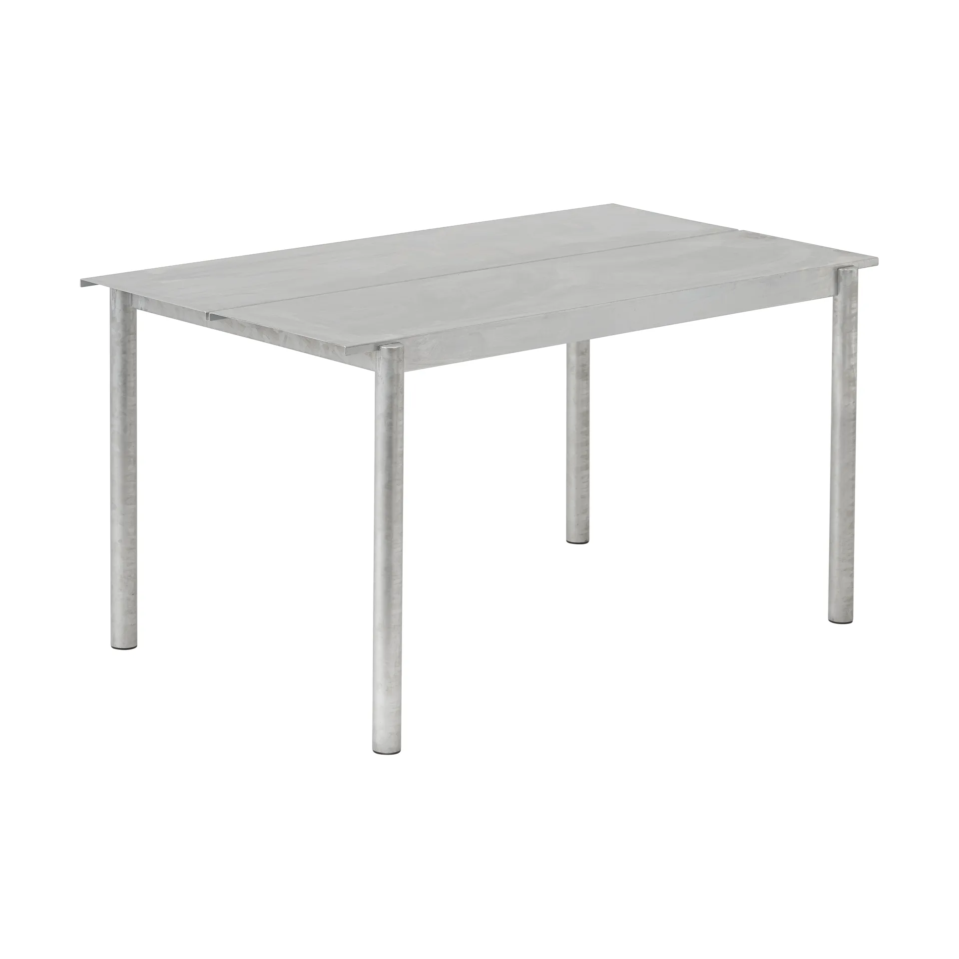 Stół Linear Steel Table 140x75 cm, Warm galvanized steel Muuto