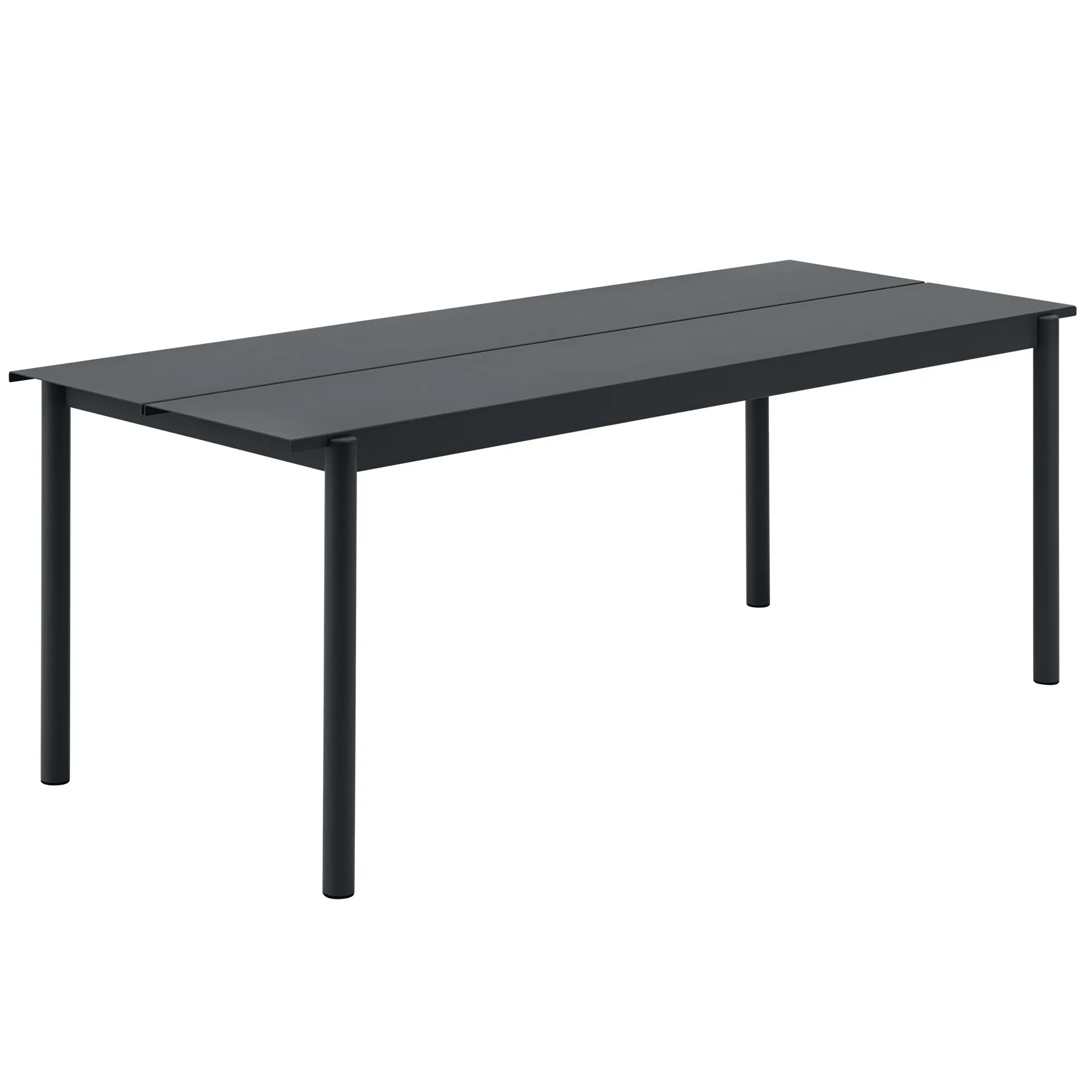 Stół Linear Steel Table 200x75 cm, Black Muuto