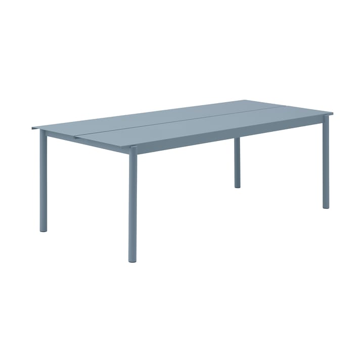 Stół Linear Steel Table 200x75 cm - Pale blue - Muuto