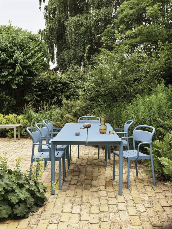 Stół Linear Steel Table 200x75 cm, Pale blue Muuto