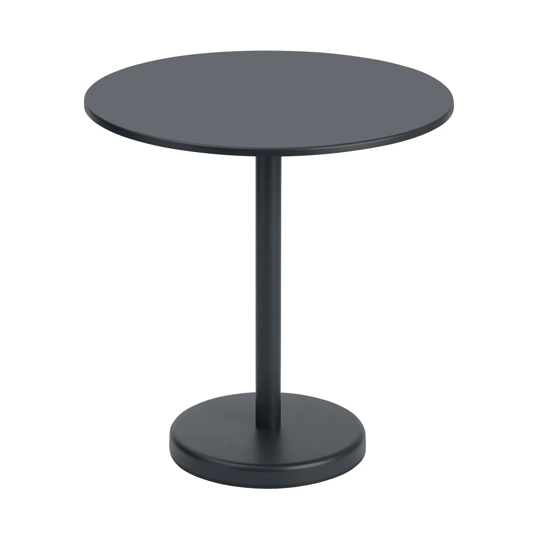 Stół Linear Steel Table Ø70 cm, Black Muuto