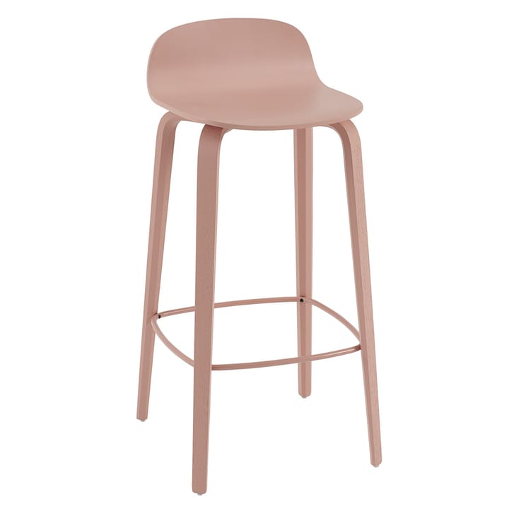 Stołek barowy Visu 75 cm - Tan rose-Tan rose - Muuto