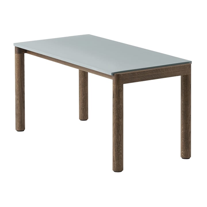 Stolik kawowy Couple 1 Plain 40x84x40 cm - Pale blue-dark oiled oak - Muuto